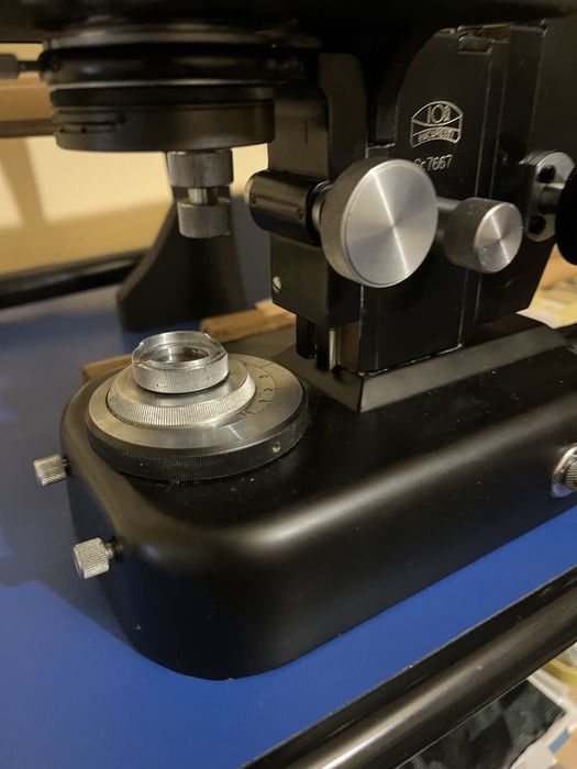 Microscop didactic IOR Bucuresti binocular stare perfecta