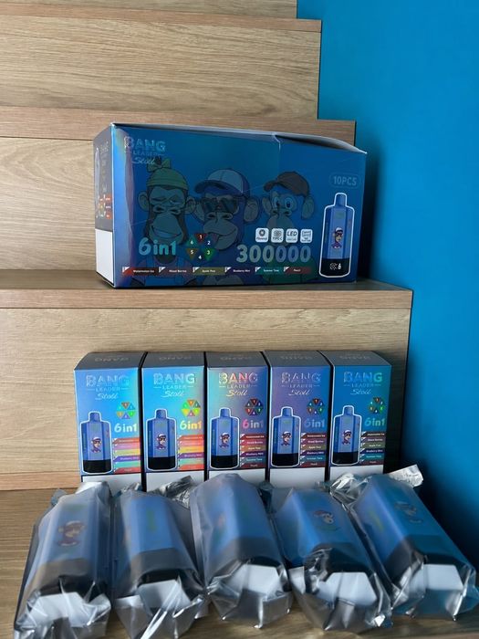 Vape 6 in 1 – 300K Pufuri | 6 Arome într-un Singur Dispozitiv | Sigilat