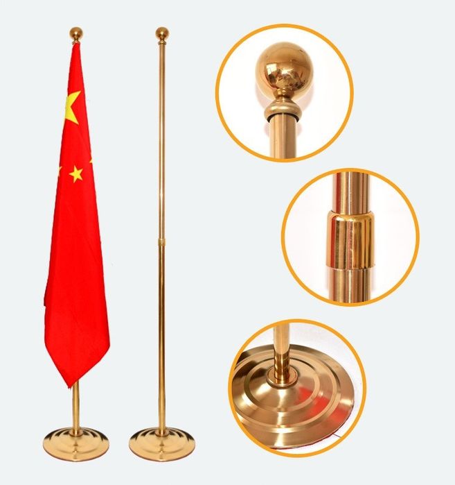 Флагштоки новые металлические