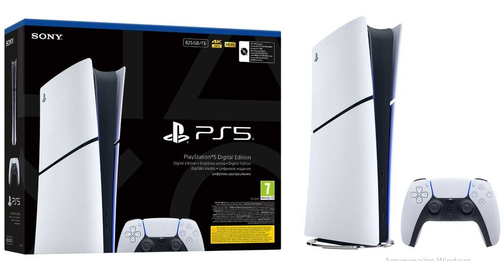 Чисто нова Конзола PlayStation 5 (Slim) - Digital Edition. 1TB.