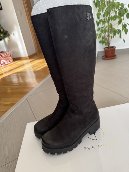 Ботуши Eva Minge  в черно