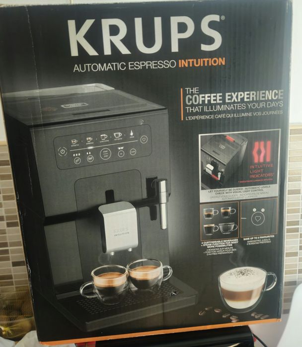 Espressor automat Krups Intuition EA870810, 1450 W, 3L, 15 bar