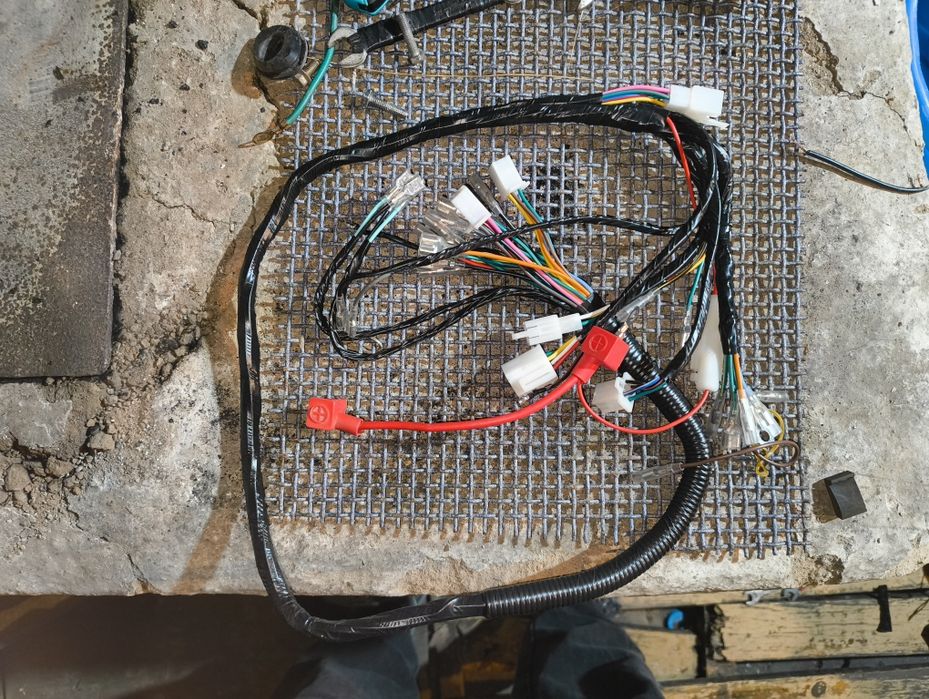 Коса на мотоцикл