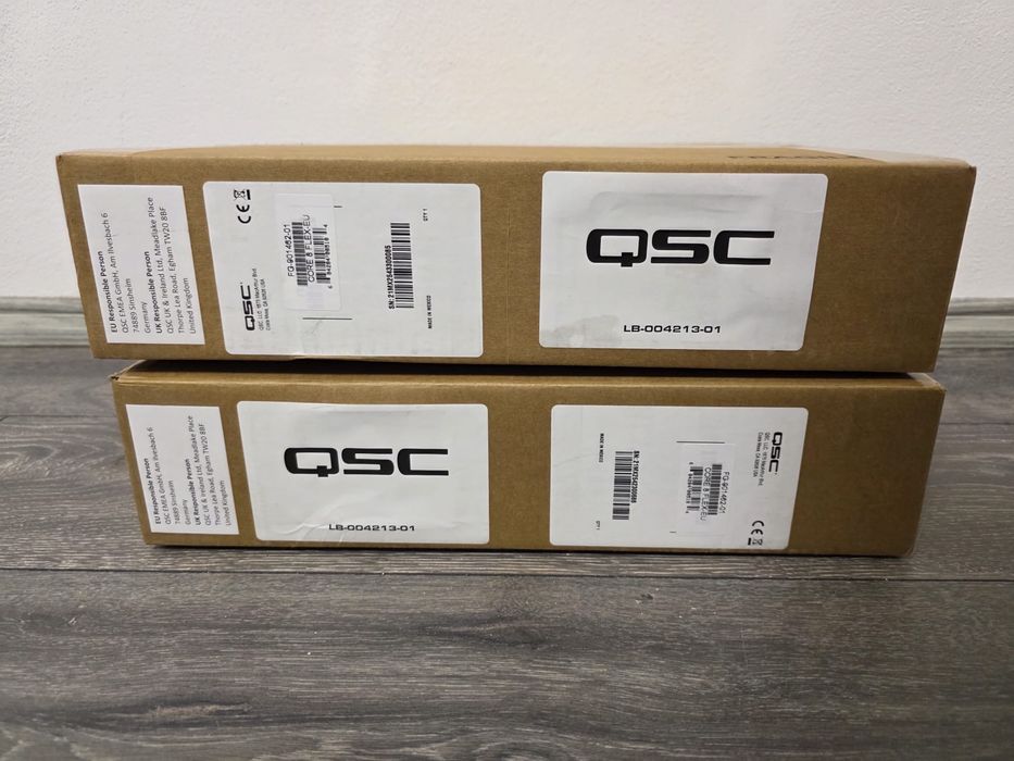Aparatura performata audio video SHURE QSC ,NOU !!!!