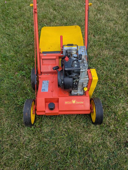 Scarificator iarba Wolf Garden motor Kawasaki