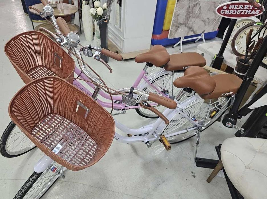Велосипед Дамско с кошница 26 цола Чисто ново