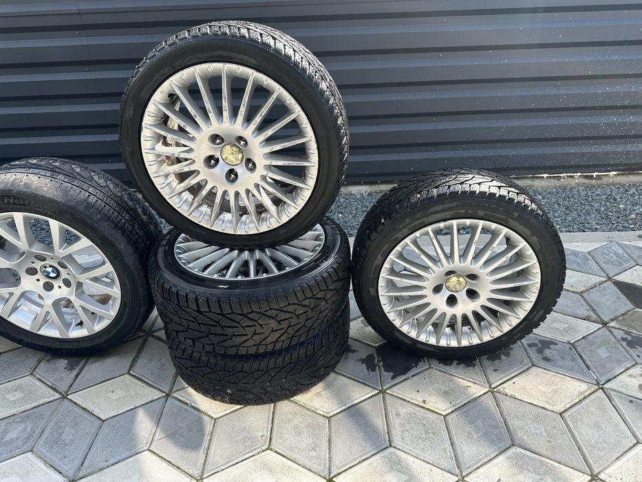 Jante aliaj R17 Alfa romeo 5x110 / 5 x 110 + cauciucuri iarna noi 225 / 45 / R17  - 225/45/R17