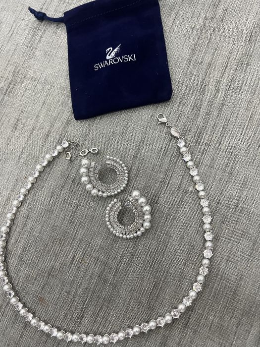 Colier+cercei Matrix swarovski