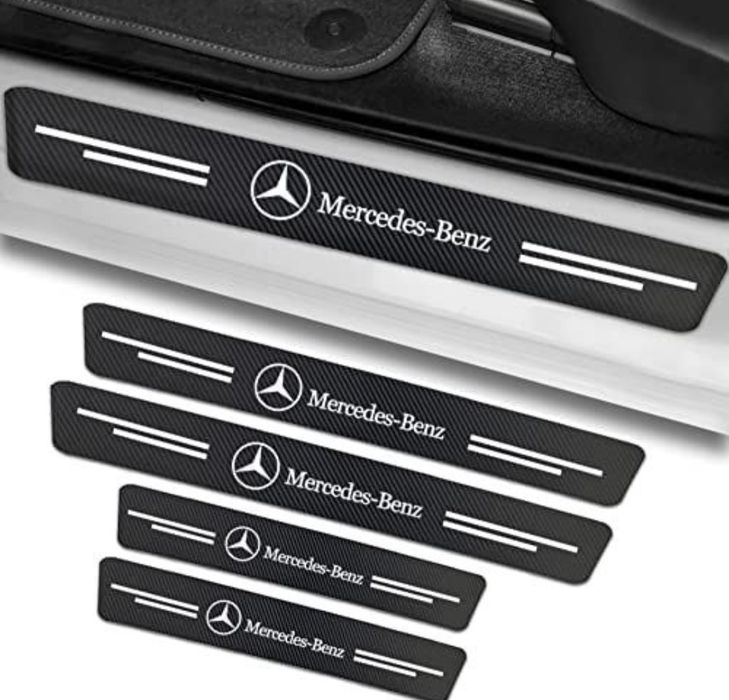 Protectie Set 4 Ornamente Praguri Stickere Mercedes