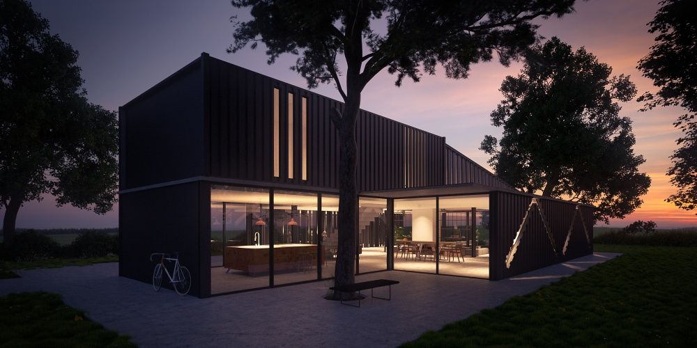 konteyner контейнер pod dom konteyner