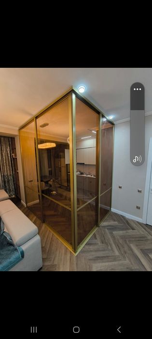 Стеклянные душевые кабины Лофт перегородки