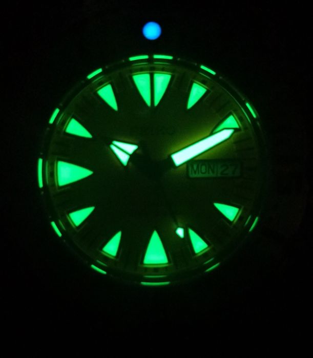 Ceas automatic Seiko Mod Orange Monster Prospex brățară metalică