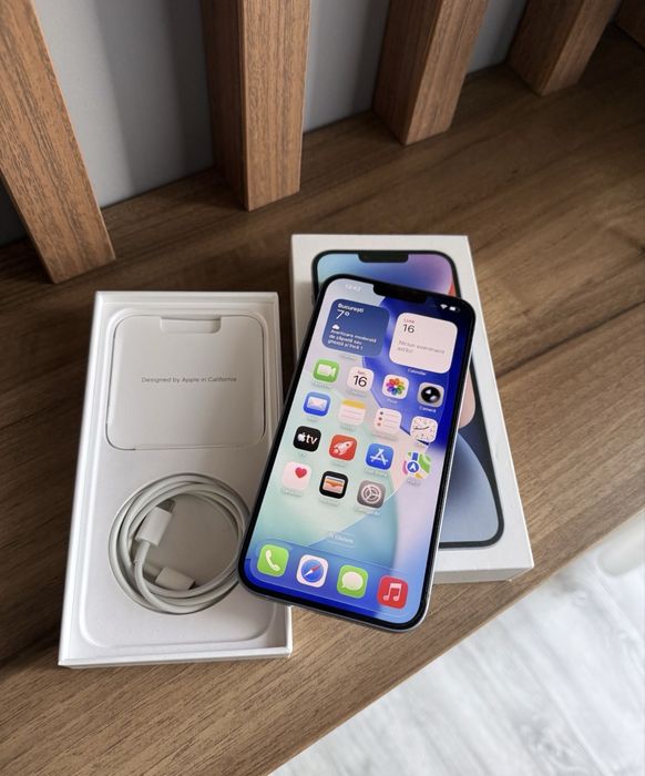 iPhone 14 PLUS cu 100% Bateria