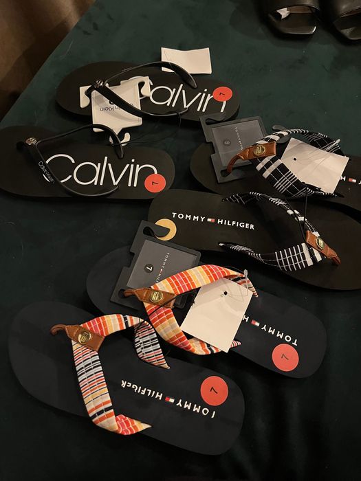 Șlapi de plaja Calvin Klein , Tommy Hilfiger