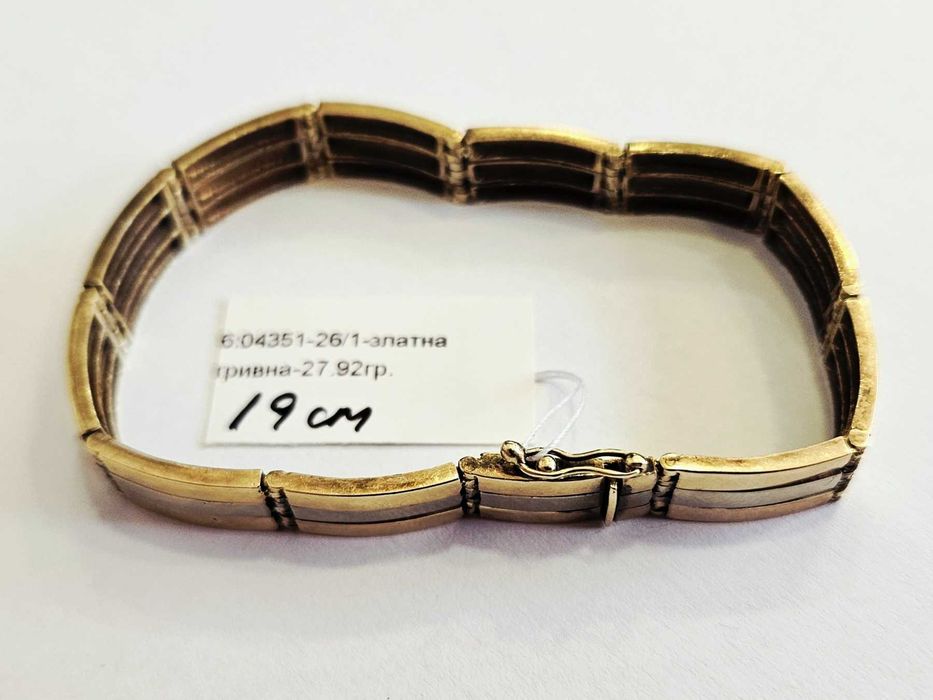 Златна гривна 27.92гр 04351-26