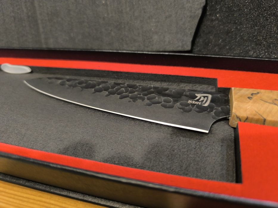 Chef knife (Gyuto) si Utility knife (pairing knife) frima Hikari
