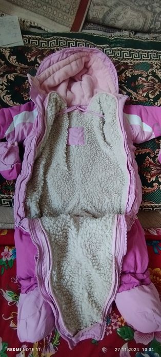 Комбинезон зимний для девочек