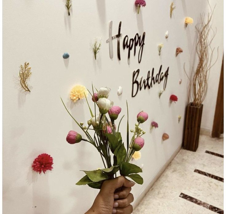 Банеры цветы надписи цифры