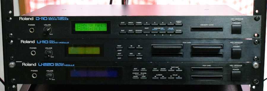 Синтезатор-модул Roland D110