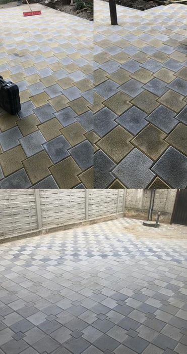 Pavaj pavele dale pentru Gradina. Diverse culori. Modele 3D