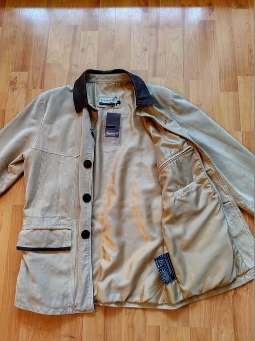 Куртка кожаная Clockhouse (Германия),кожа кабана,оригинал,новая,р-р 48