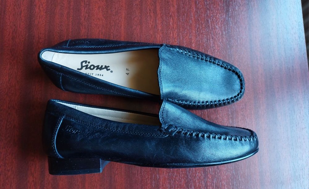 Mocasini noi din piele Sioux nr.38