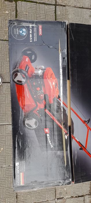 Бензизинова косачка Einhell