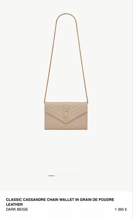 Yves saint laurent чанта модел Cassandra