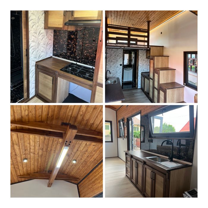 Casă Mobilă Premium / Tiny House pe Remorcă • Nouă • Înmatriculată • 27.000 €