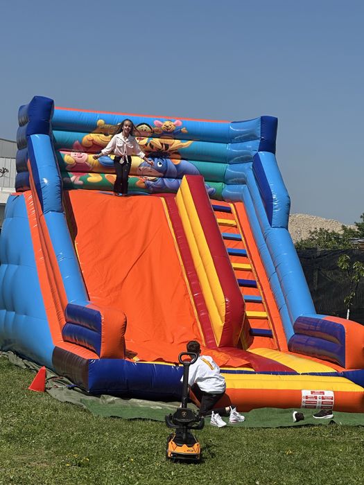 Tobogane gonflabile pentru copii de exterior, locuri de joaca gonflabi