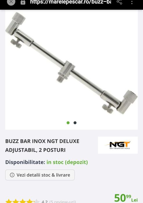 Buzz Bar Inox NGT. 4BUC