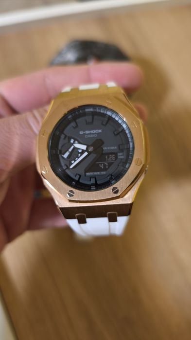 Casio G-Shock GA2100 mod Casioak Gold