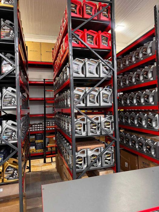 Металл стеллажлар металл полкалар омборлар ва подвал учун Стеллажи