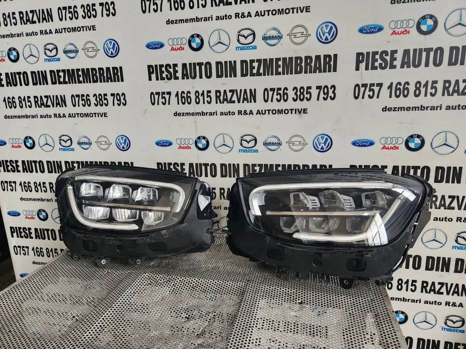 Faruri Far Stanga Dreapta Full Led Mercedes Glc W253 X253 Facelift Complete An 2019-2020-2021-2022