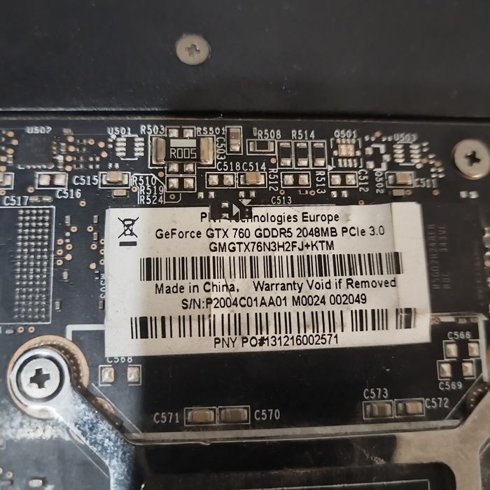 Продам видеокарту. Geforce gtx 760