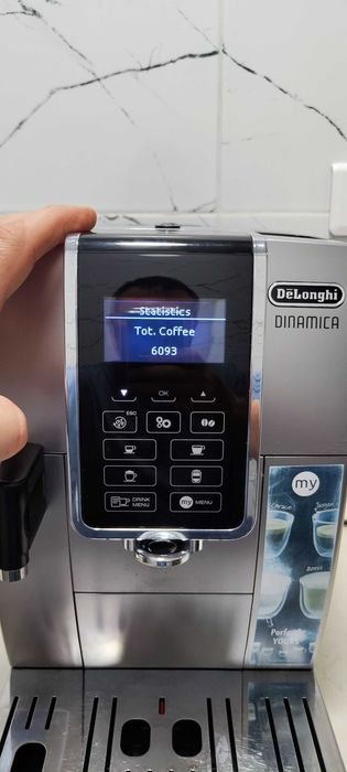 Espressor Automat DeLonghi Dinamica ECAM 352.55.SB Aparat Cafea Boabe