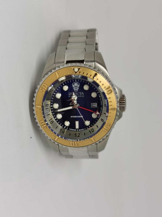 Invicta Reserve Pro Hydromax Diver 52 mm Date WR 1000m SM SS Flame Fusion Crystal Model 18980 sau 16980 sau 112803 sau 1281388 FAC SCHIMBURI