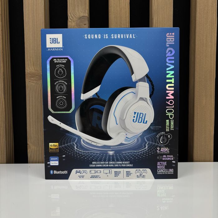 Casti JBL Quantum 910P Wireless White