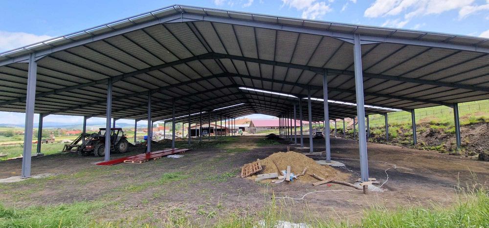 Vand hala metalica 6x18m