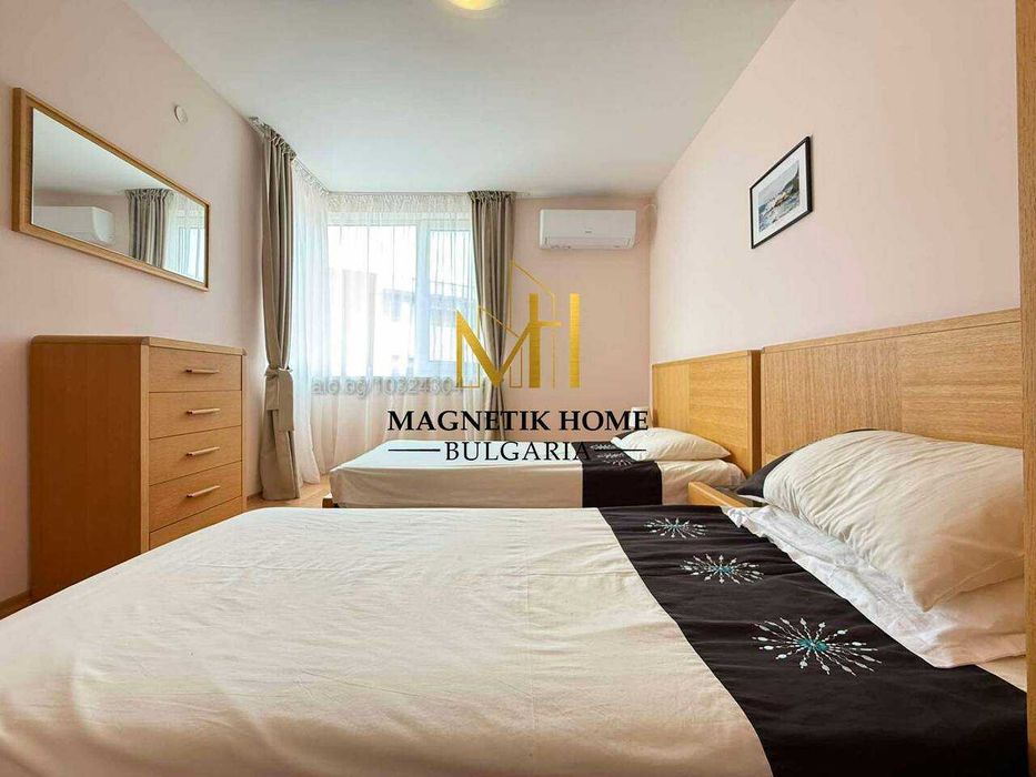 Дава се под наем Тристаен апартамент в к.к. Слънчев бряг - 85 кв.м за 714 € - Снимка #9