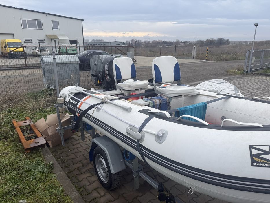 Zander BD390P надуваема лодка