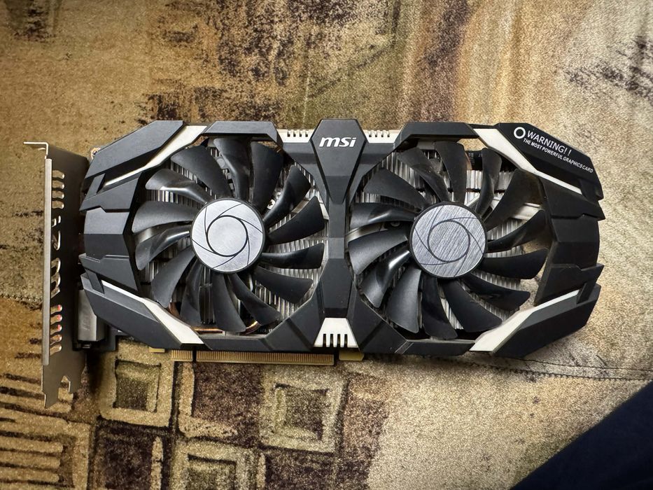 Placa video msi GeForce GTX 1060 OC, 6GB GDDR5, 192-bit