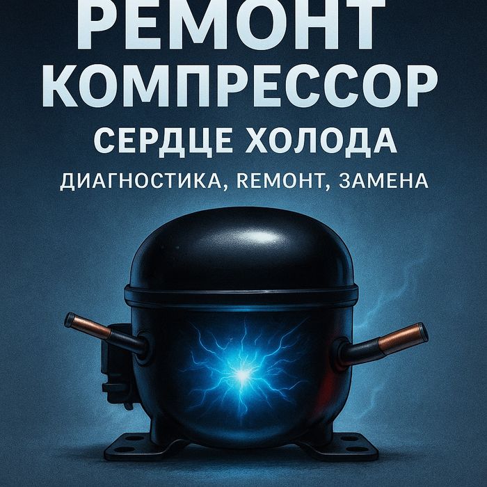 Ремонт холодильников  Заправка фреона пайка компрессора