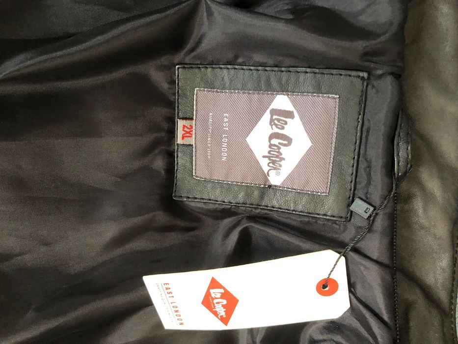 куртка кожаная Lee Cooper