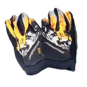 Вело ръкавици с пръсти - размер L - разлчни цветове