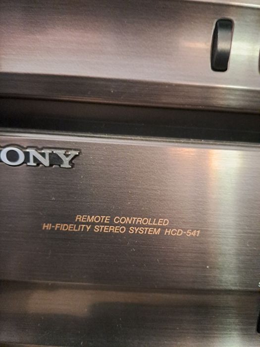 Уредба SONY HCD-541