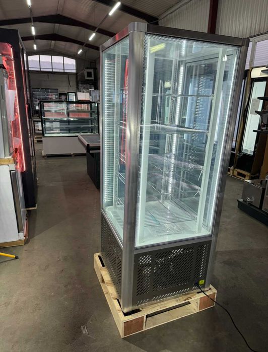 Vitrina Frigorifica Verticala pentru pentru expunere/ 71x71x180cm/ NOU