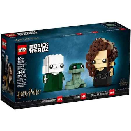 Lego Brick Headz Voldemort™, Nagini si Bellatrix (40496)