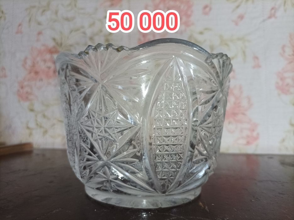 Хрустальные вазы ссср