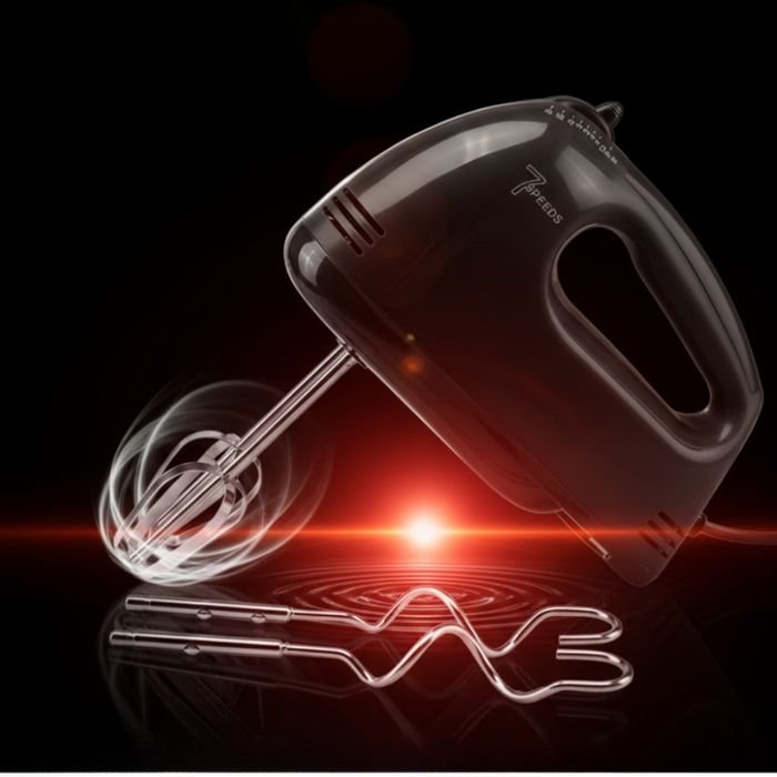 Ръчен миксер Cheffinger  – 250W мощност, 7 скорости и 4 бъркалки за бъ